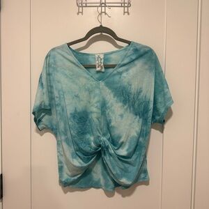 Sadie & Sage Tie-Dye Short Sleeve Top